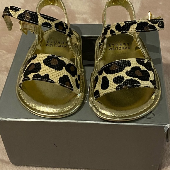 baby leopard sandals